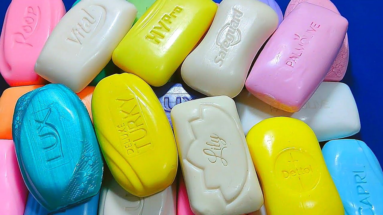 Satisfying International ASMR Soap opening Haul Soap Leisurely Unpacking Soaps Relaxing Sound
