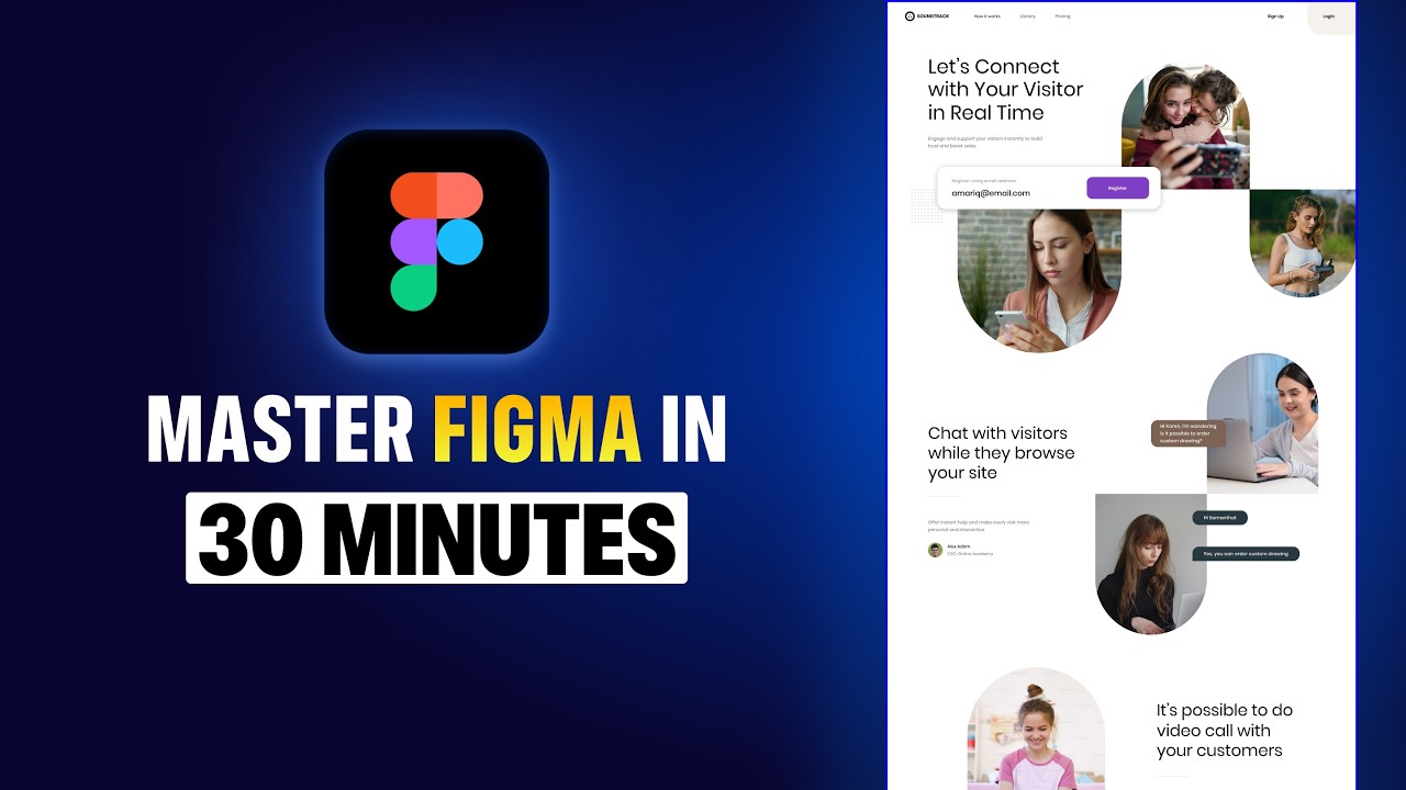 Ускоренный курс по дизайну пользовательского интерфейса Figma для начинающих (пошаговое руководст...