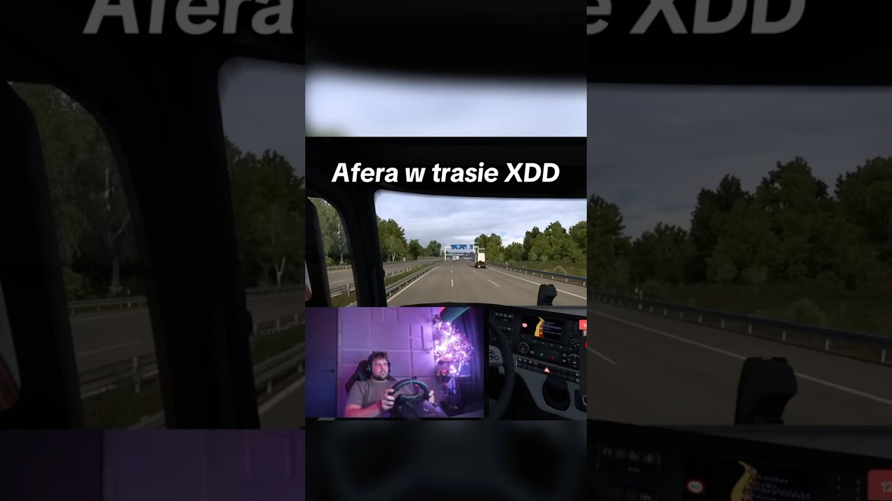 Zony afera w trasie kończy się…….. XDD 