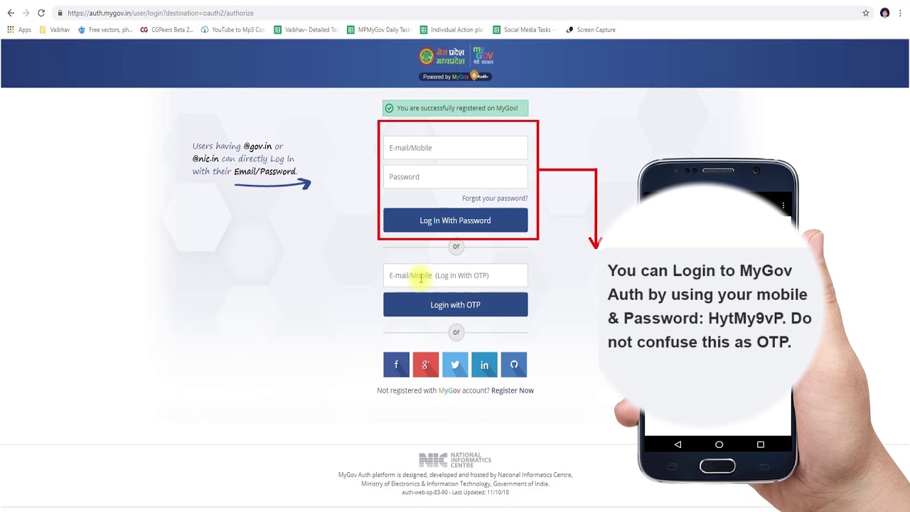 #MPMyGov : How to Participate at MP.MYGOV.IN ? #ParticipateNow