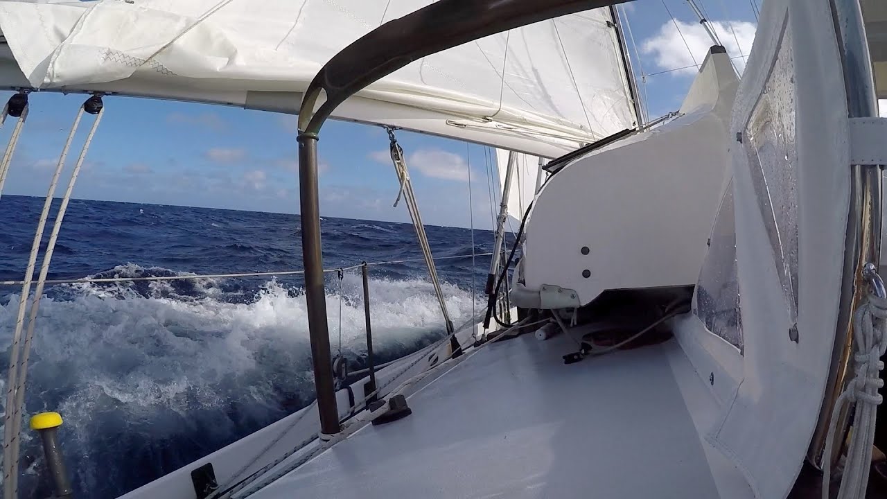 S5EP1//Incapacitated--A Hard Way to Start 1,500 Mile Solo Sail to the Virgin Islands.
