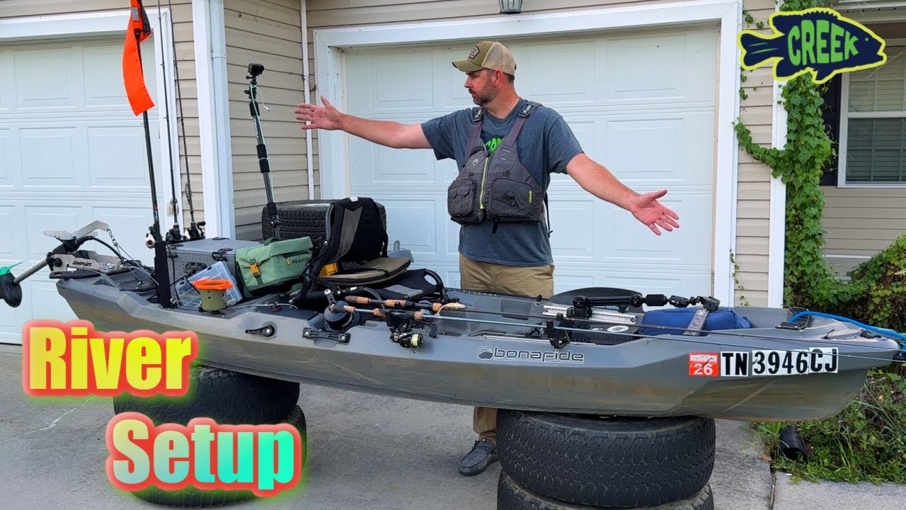 How I Setup my River Kayak...