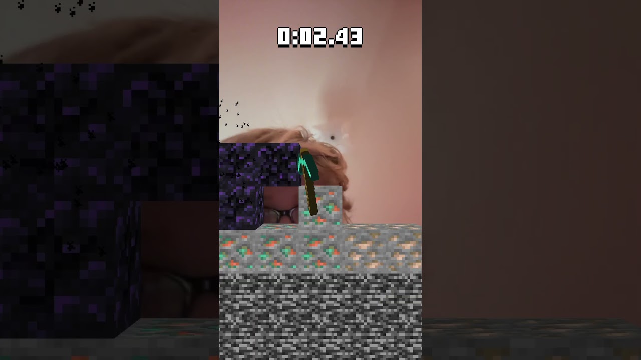Minecraft tapping filter #Fun #Minecraft #Filter #Tap #TappingGame #WhoCanBeatMyScore ￼