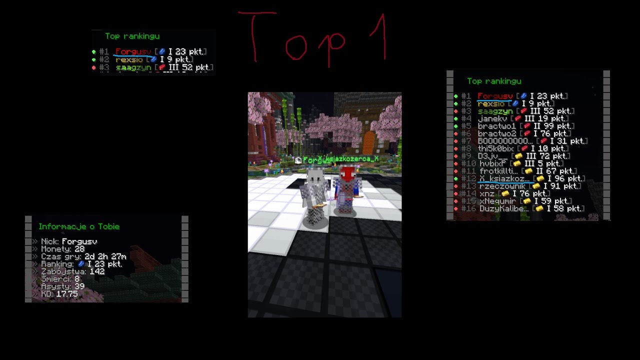 | Cubehard.net | Top 1 | Dominacja Całego Serwera |