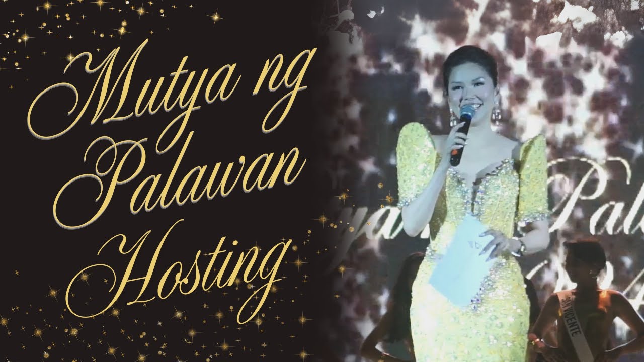 Host for Mutya ng Palawan 2024 | PAGEANT HOSTING | Bianca Valerio