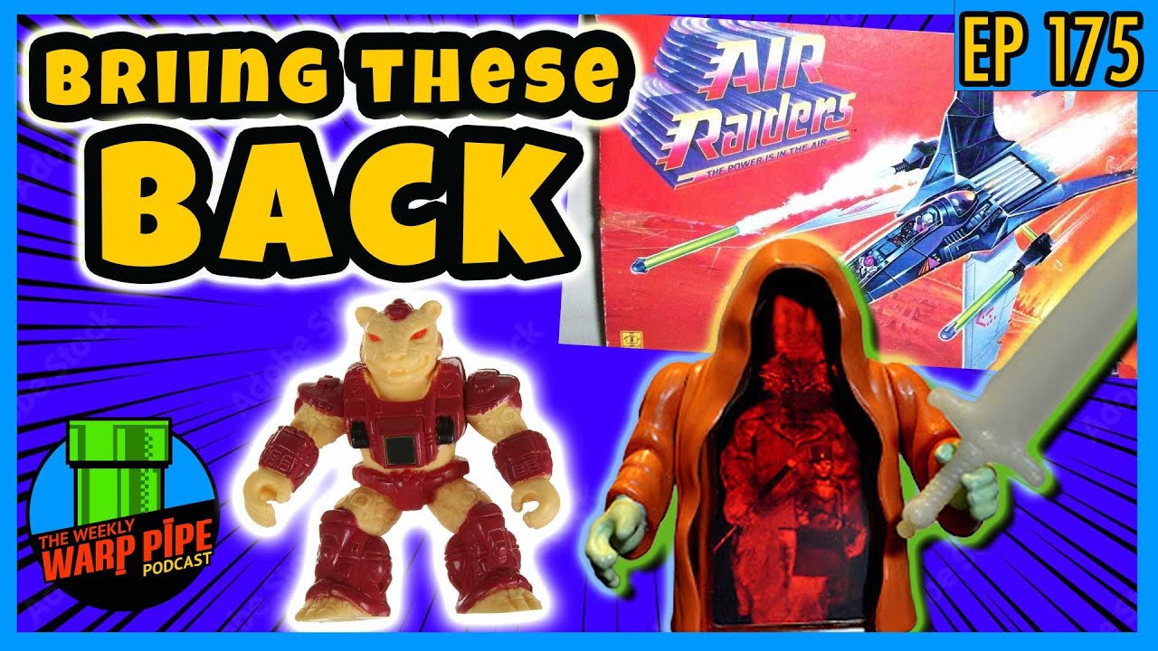 Toys Time Forgot: Toy Lines That Deserve a Comeback - The Weekly Warp Pipe Podcast EP 175