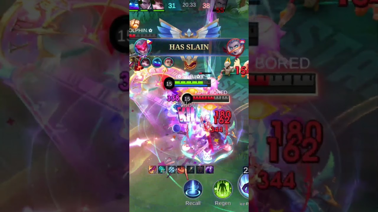 🔥 Saber Kill Moment - 12 #shorts #viralshorts #mlbb #mobilelegends #sabermlbb