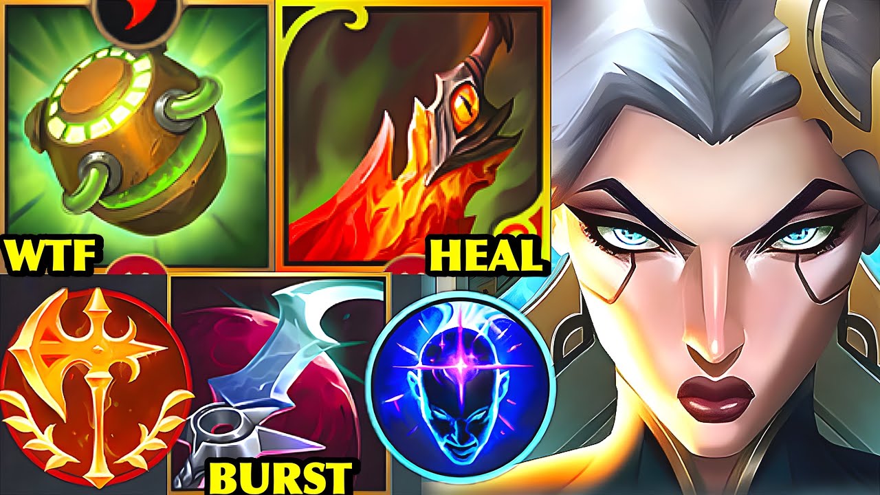 Wild Rift China Camille Jungle | IS SHE OP NOW?! CRAZY DAMAGE, HEALING & TANKINESS | Build & Runes