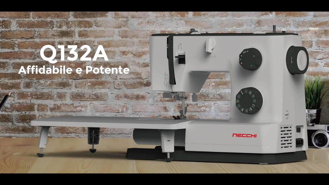 Necchi Q132A | La Macchina dal Motore Potenziato