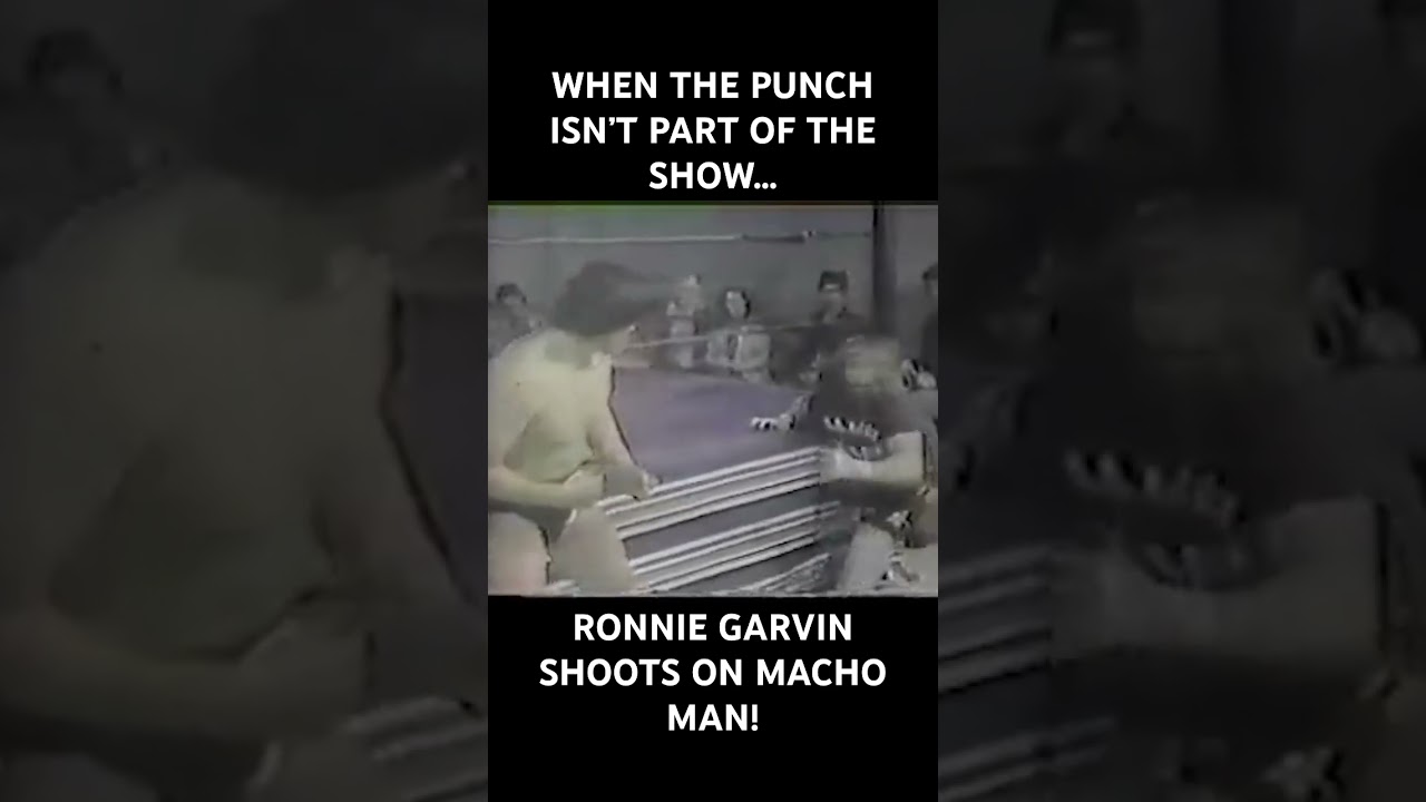 Ronnie Garvin SHOOTS on Randy Savage! | Real Punch in Wrestling History