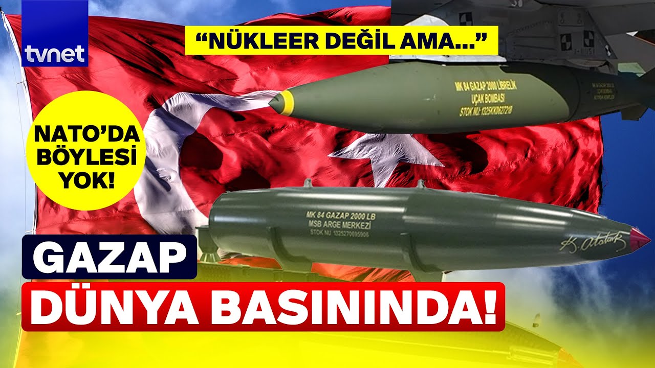 Türkiye Gazap ile neyi ilan etti? Amerikan basını Gazap’ın hangi özelliğine işaret ediyor?