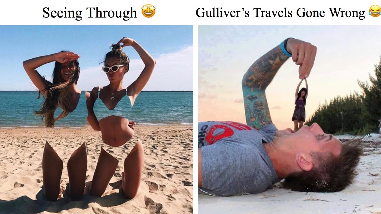 What Happens When People Take A Creative Approach To Their Vacation Photos