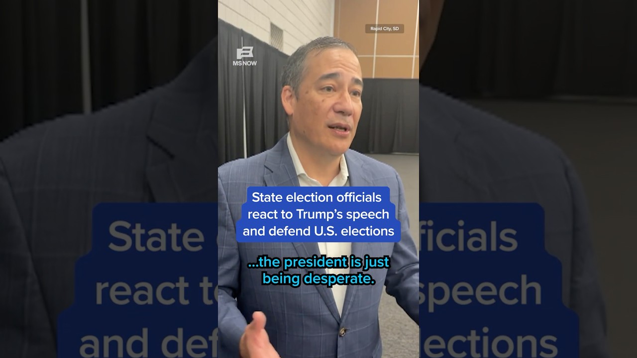 State election officials react to Trump's speech and defend U.S. elections