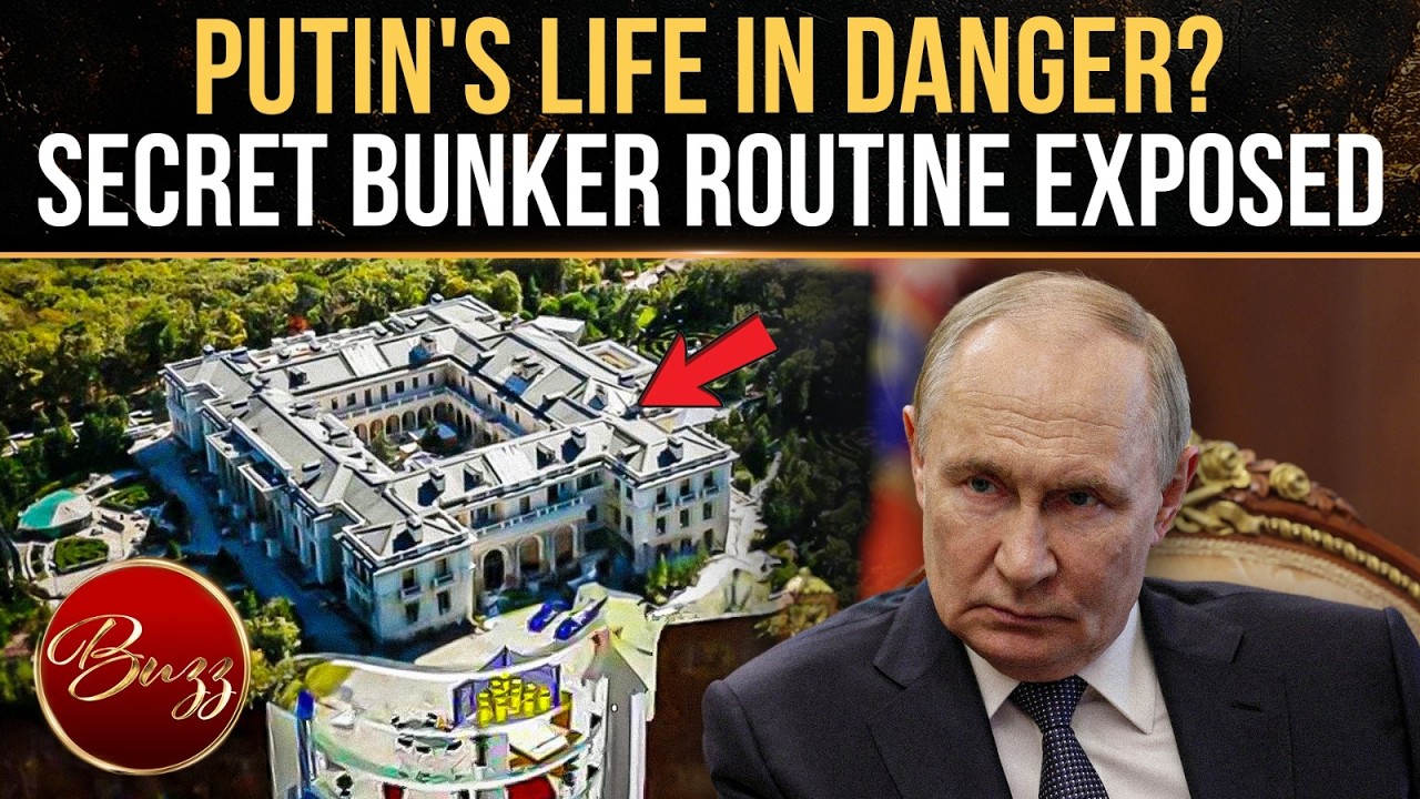 Putin's Life In DANGER? Russian Prez' Secret Bunker Life EXPOSED as DEADLY Drone Strike Fears Strike