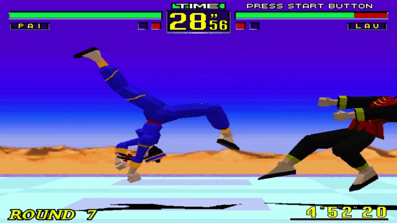 Virtua Fighter PC Expert PAI Gameplay