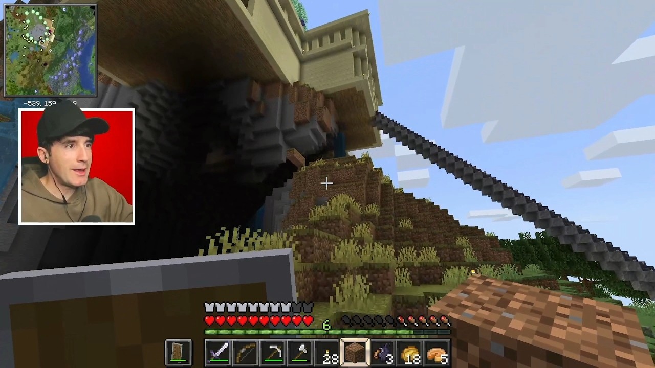 No importa el camino… siempre acabas en la casa de VEGETTA 🤣XD