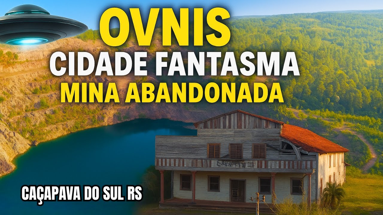 Explorando Caçapava do Sul: OVNIs, Cidade Fantasma e Mina Abandonada