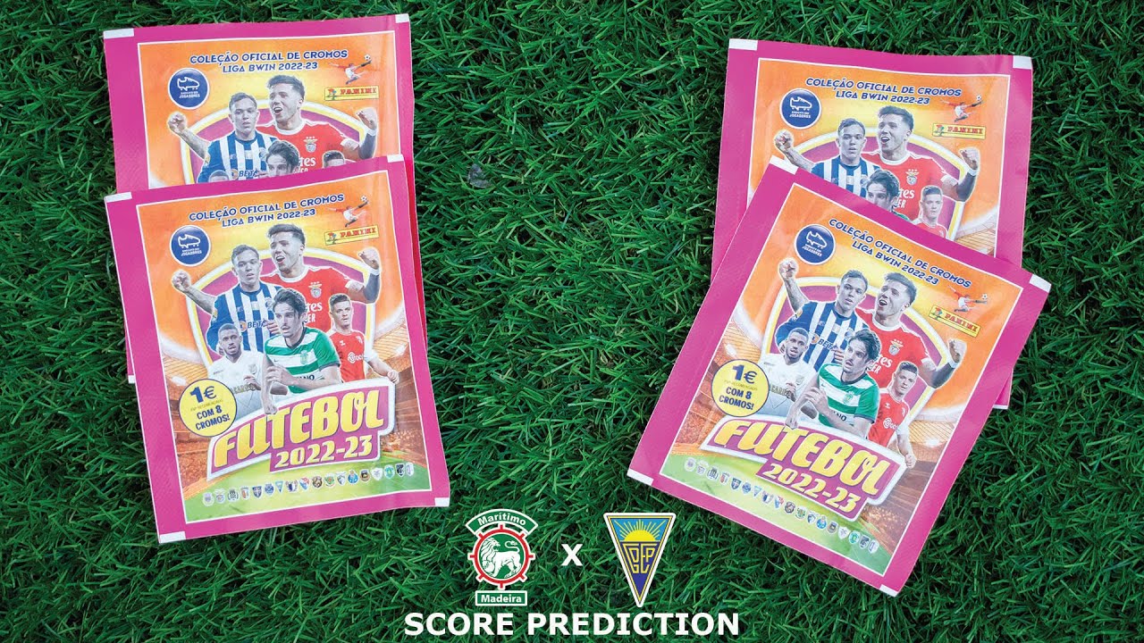 *MARÍTIMO x ESTORIL* Panini FUTEBOL 2022/23 Score Predictor