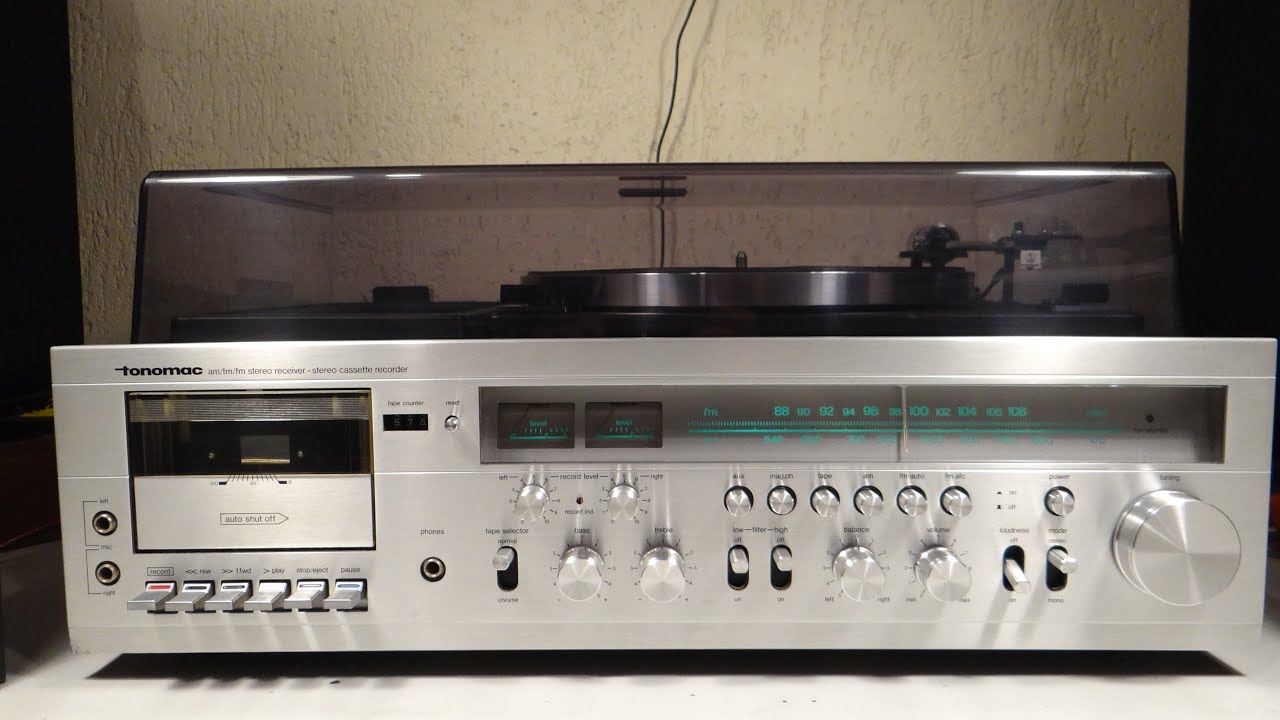 CENTRO MUSICAL TONOMAC HST-7000MP JAPAN 1978 REVIEW 2021 RESTAURACION P1 Y P2