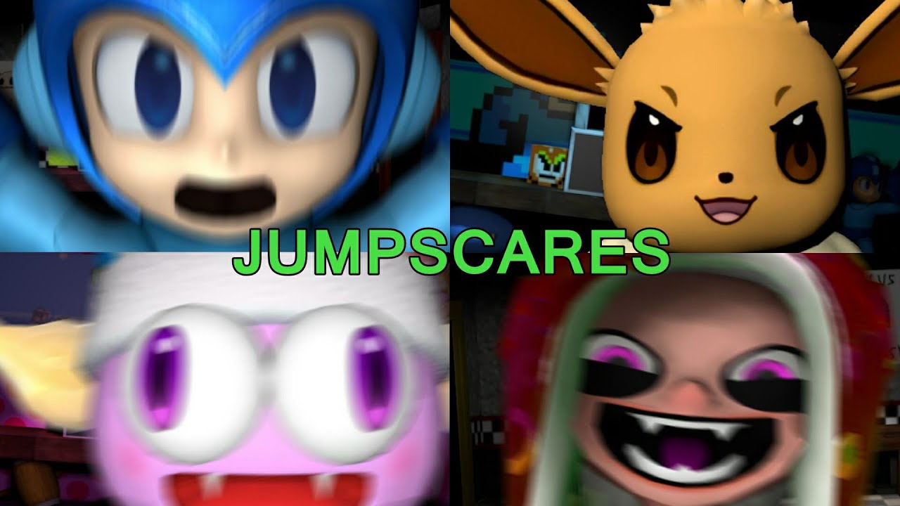 ALL THE JUMPSCARES OF ULTIMATE NINTENDO NIGHT | TODOS LOS SUSTOS | UCN FAN GAME |