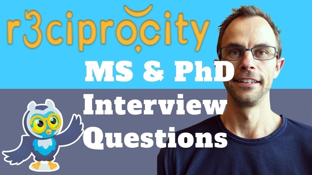 MS & PhD Interview Q&As: Ace The Graduate Interview | Professor Help!