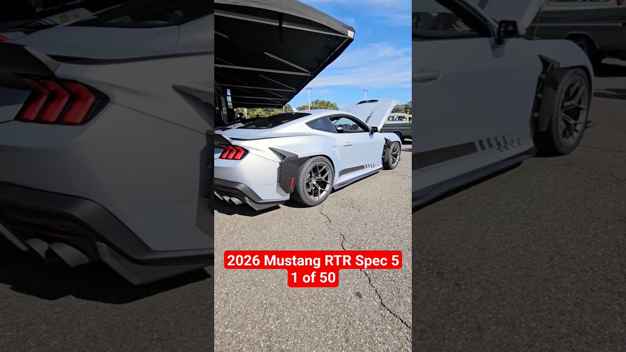 2026 Mustang RTR Spec 5! 1 of 50! 