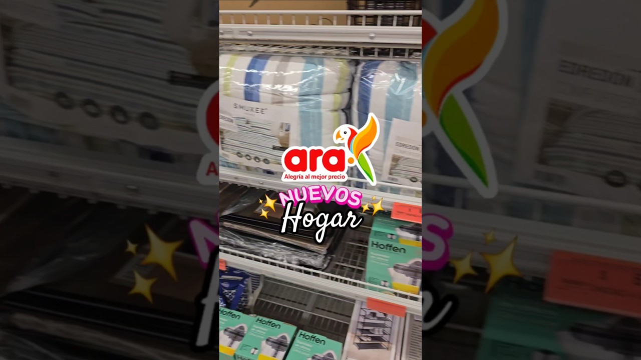 Productos NUEVOS para el Hogar que hay en Tiendas Ara 👞👠🧡 