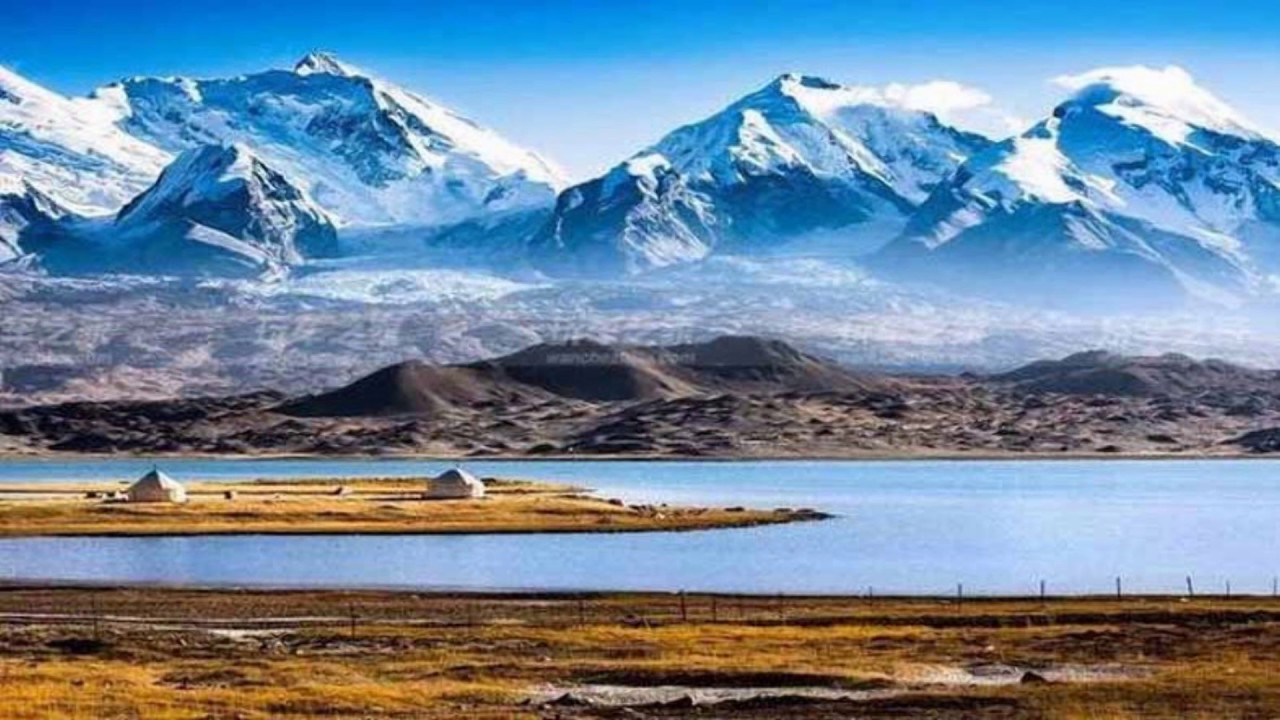 Kunlun mountains corner color - China (HD1080p)