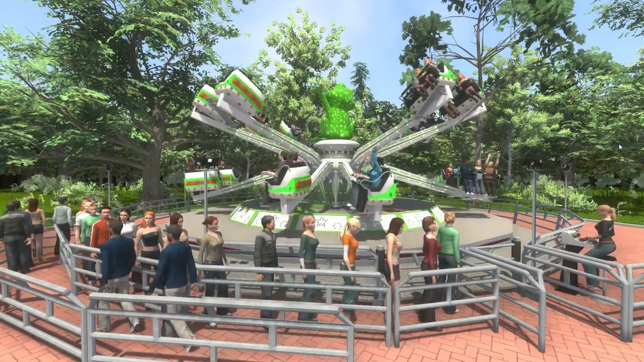 Theme Park Simulator Saltamontes (ranita) sim.