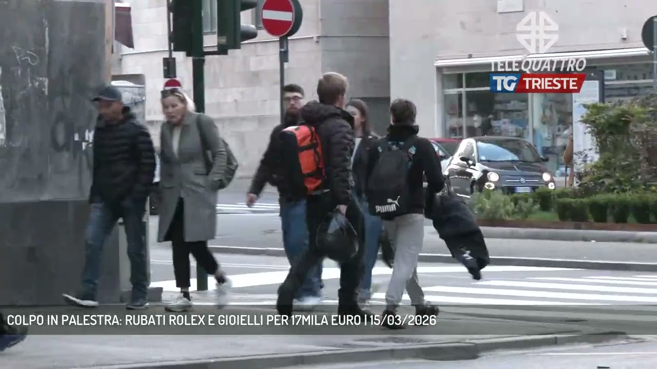 COLPO IN PALESTRA: RUBATI ROLEX E GIOIELLI PER 17MILA EURO | 15/03/2026