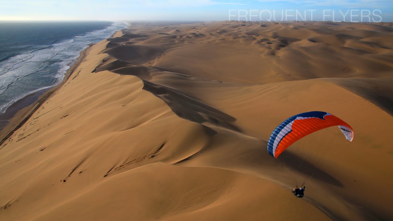 Frequent Flyers Project #3 - Paragliding in Namibia