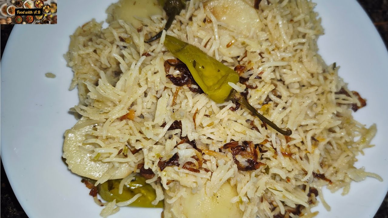 Sabse Tasty Aloo Ka Pulao Aise Banae Khane Wala Hath Na Rok pae | Aloo Yakhni Pulao Recipe 