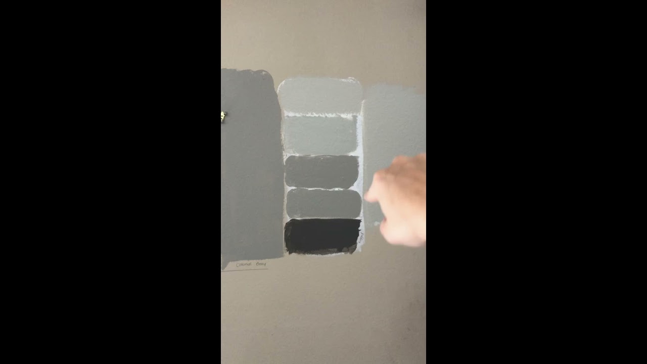 The HUNT for a Perfect Gray Paint Color! Repose vs Mindful, Agreeable, and Woodlawn Colonial Gray