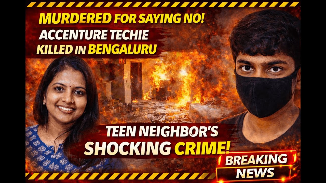&ldquo;Murdered for Saying No! Accenture Techie Killed in Bengaluru | Teen Neighbor&rsquo;s Shocking Crime&rdquo;