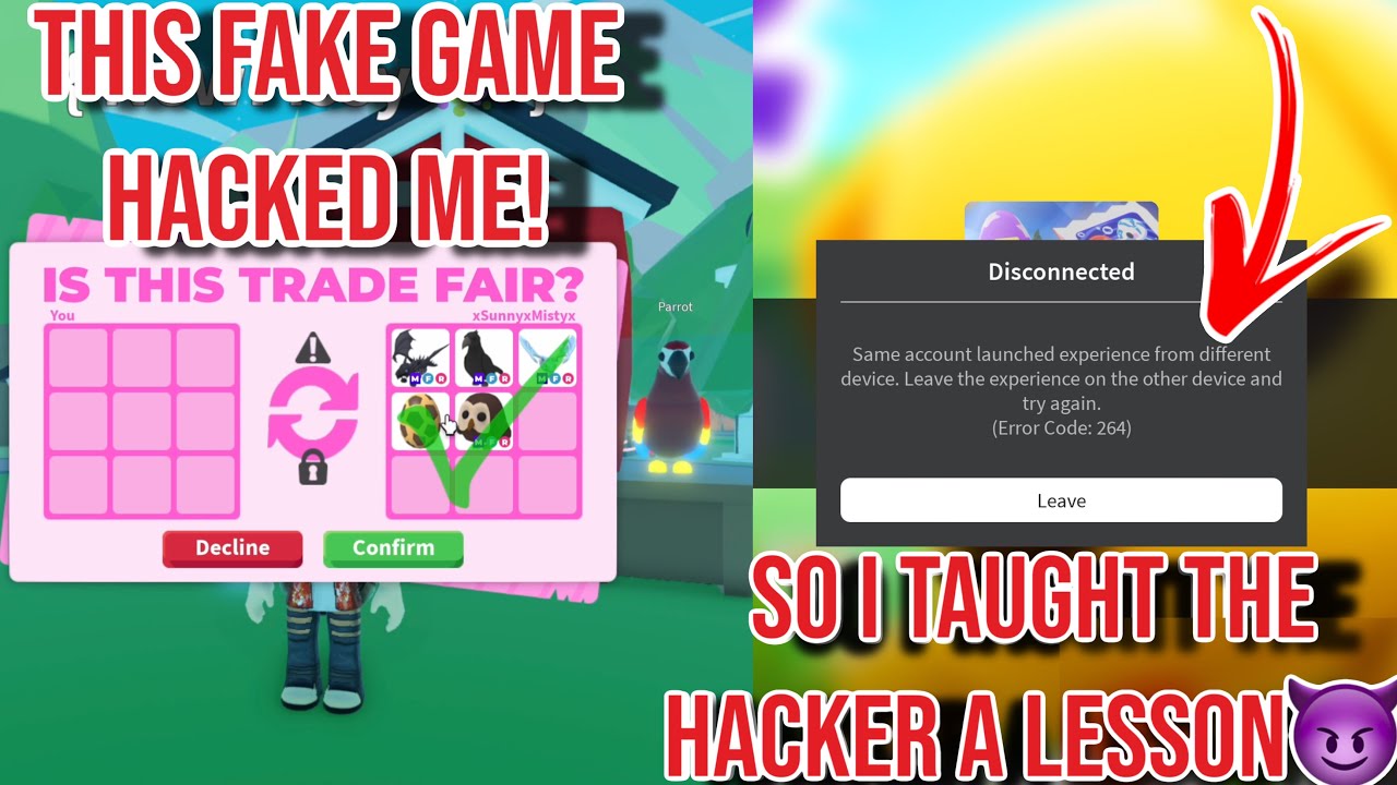 HACKER Thought She Could HACK Me But It Backfired In Adopt Me! 😂