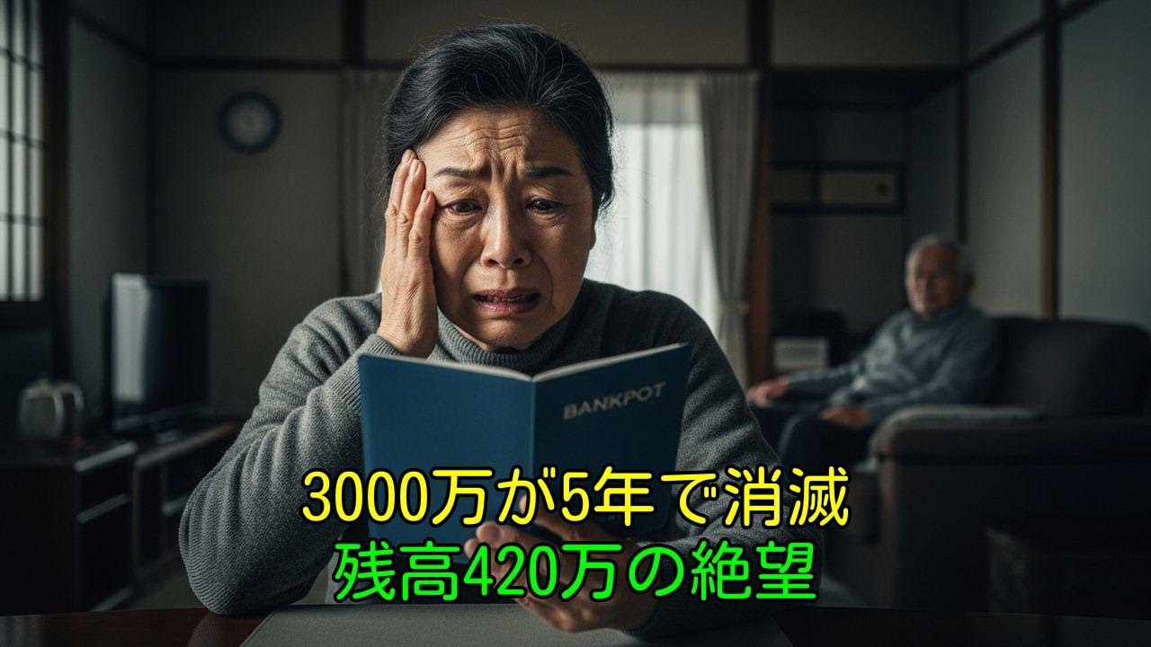 老後資金3000万が5年で消滅？71歳夫婦を襲った残酷な現実
