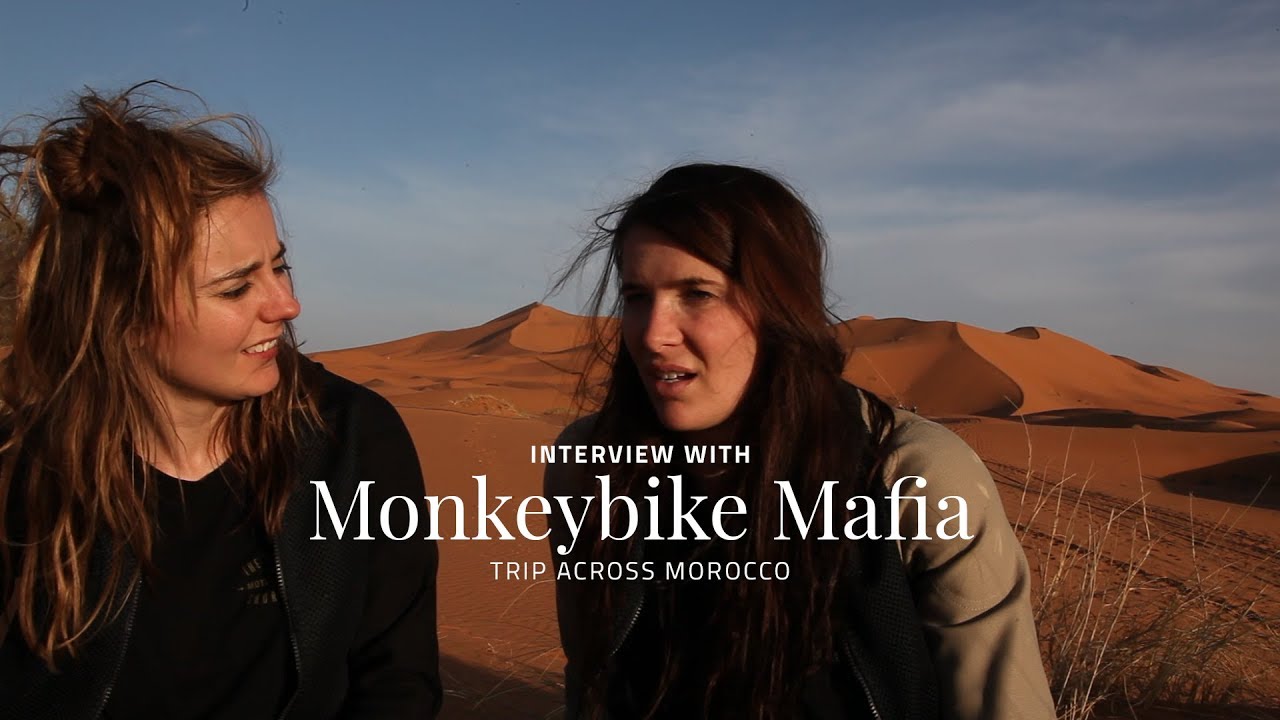Motorcycle adventure Morocco - on monkeybikes?!😜 Feat Monkeybikemafia