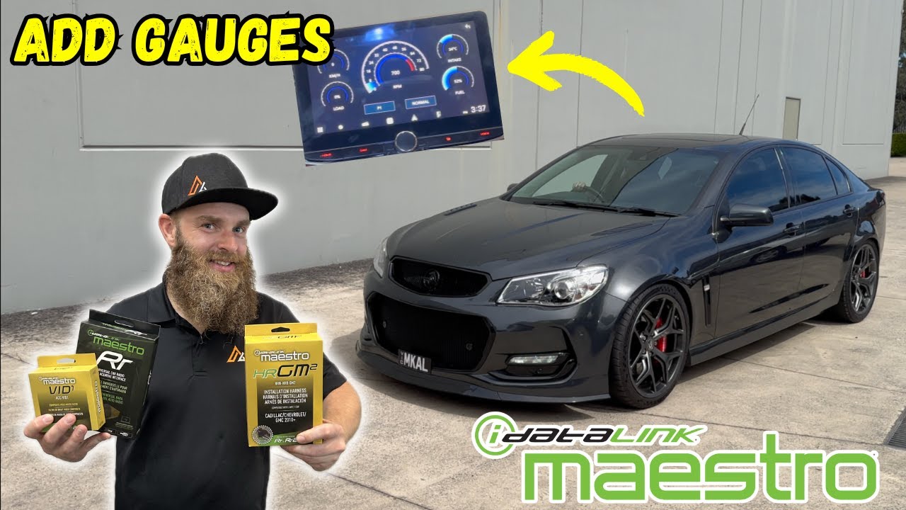 Installing iDatalink Maestro in a 600RWKW Commodore VF BEAST!!!