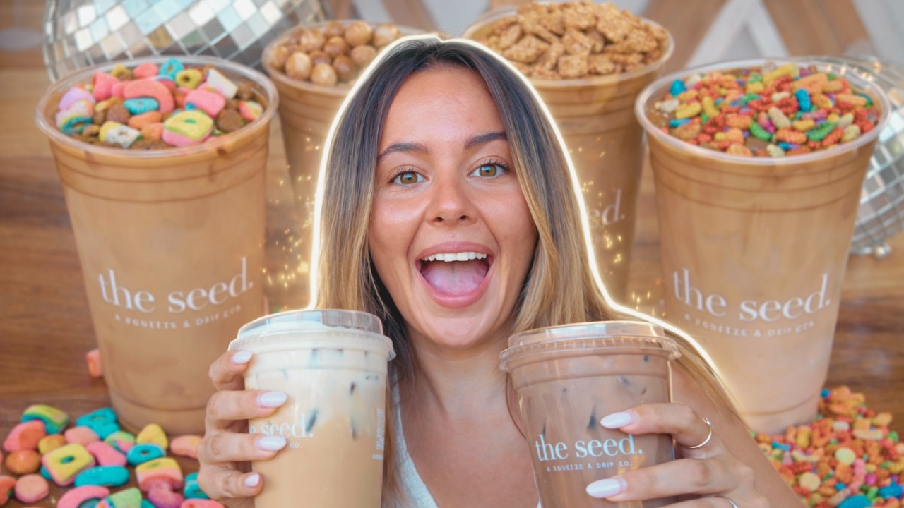 Trying the VIRAL Cereal Coffee…