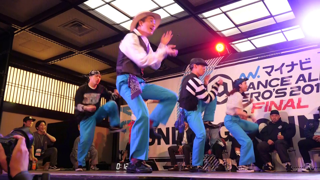 近畿大学 KINDAI MAGU LOCKERS vs 岩手県立大学 雨ニモマケズ 風ニモマコス BEST16 RIZE DANCE ALIVE HERO'S 2019 FINAL