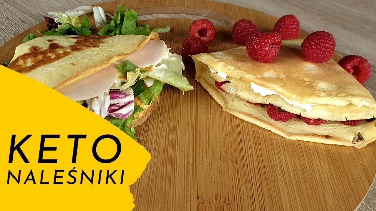 Кето блины - идея на закуску или десерт