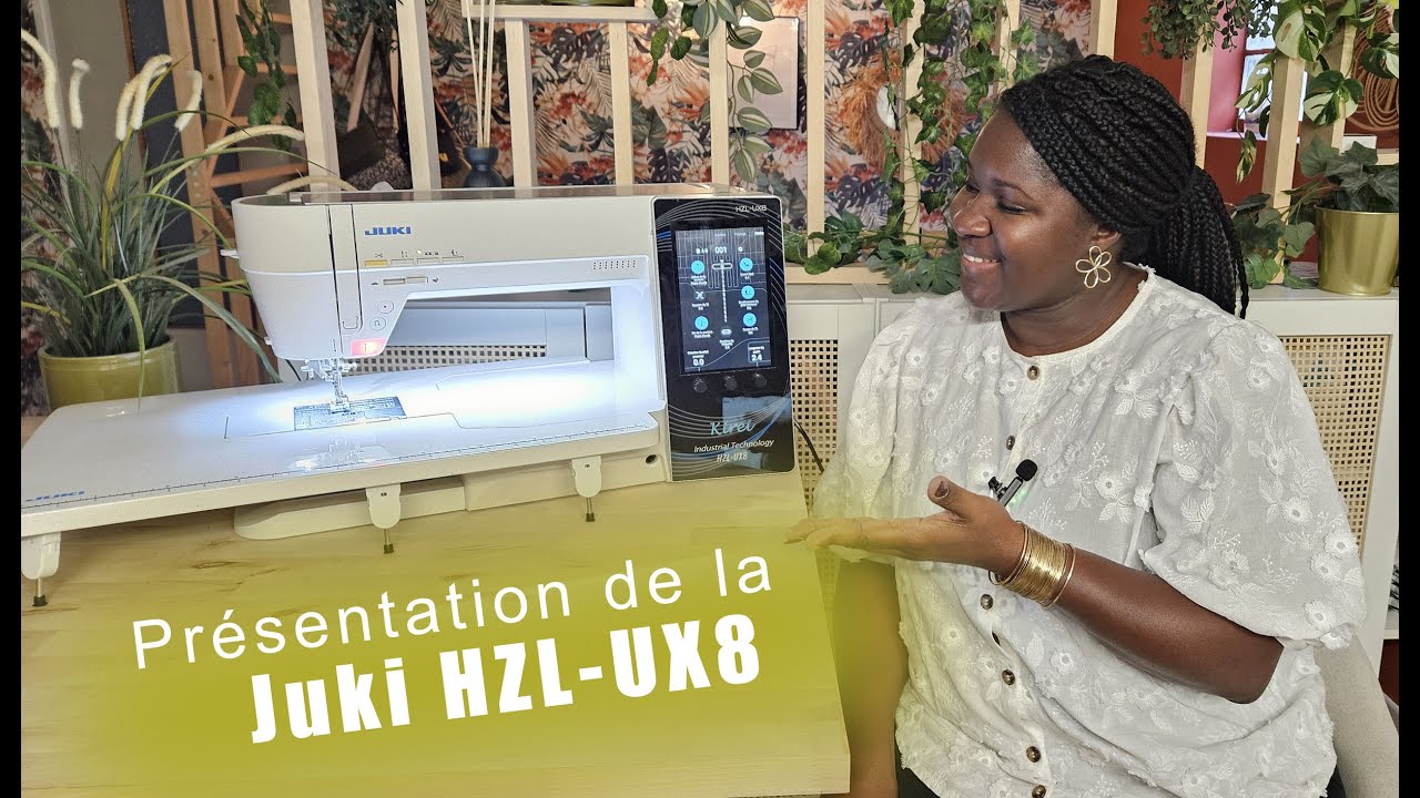 Je vous pr&eacute;sente ma machine &agrave; coudre du futur : la Juki HZL-UX8