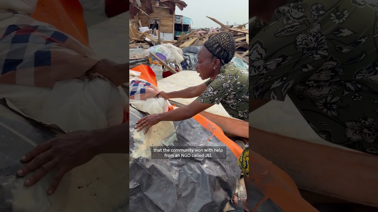 Thousands of people in Lagos, Nigeria, have had homes abruptly seized and destroyed