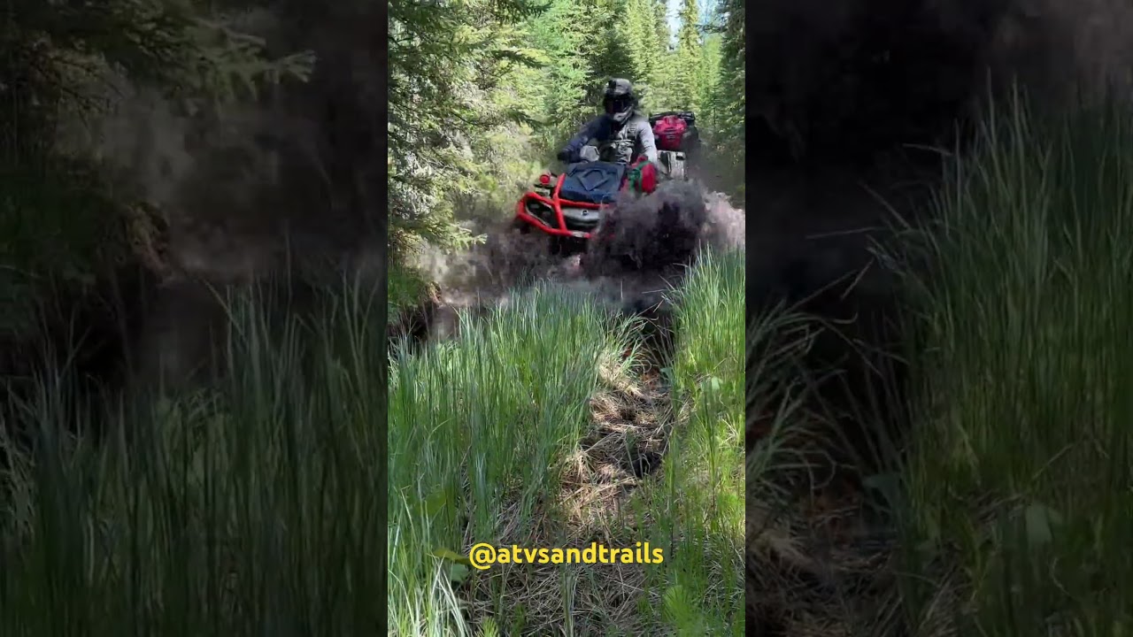 Follow!!! #rap #atv #canam #muskeg #trails #mud #shorts #short #fyp