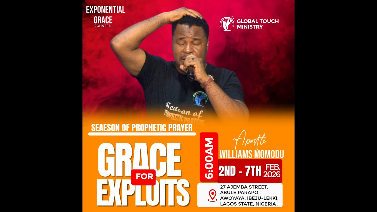 SEASON OF PROPHETIC PRAYERS // WITH APST WILLIAMS & APST CARLANE MOMODU 05-02-2026