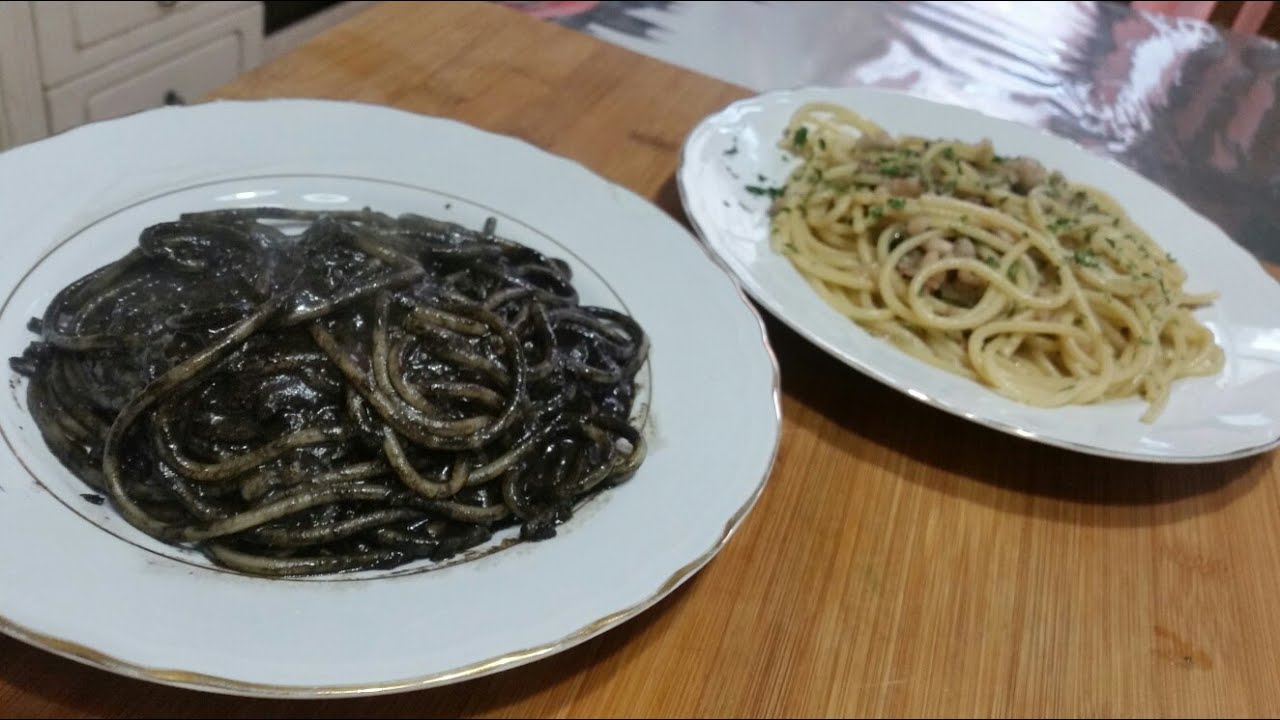 SPAGHETTI AL NERO DI SEPPIA