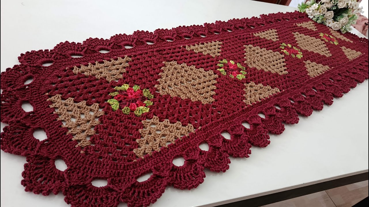 ✨ Passadeira Ousadia em Crochê | Vídeo Aula Completa Passo a Passo 🧶