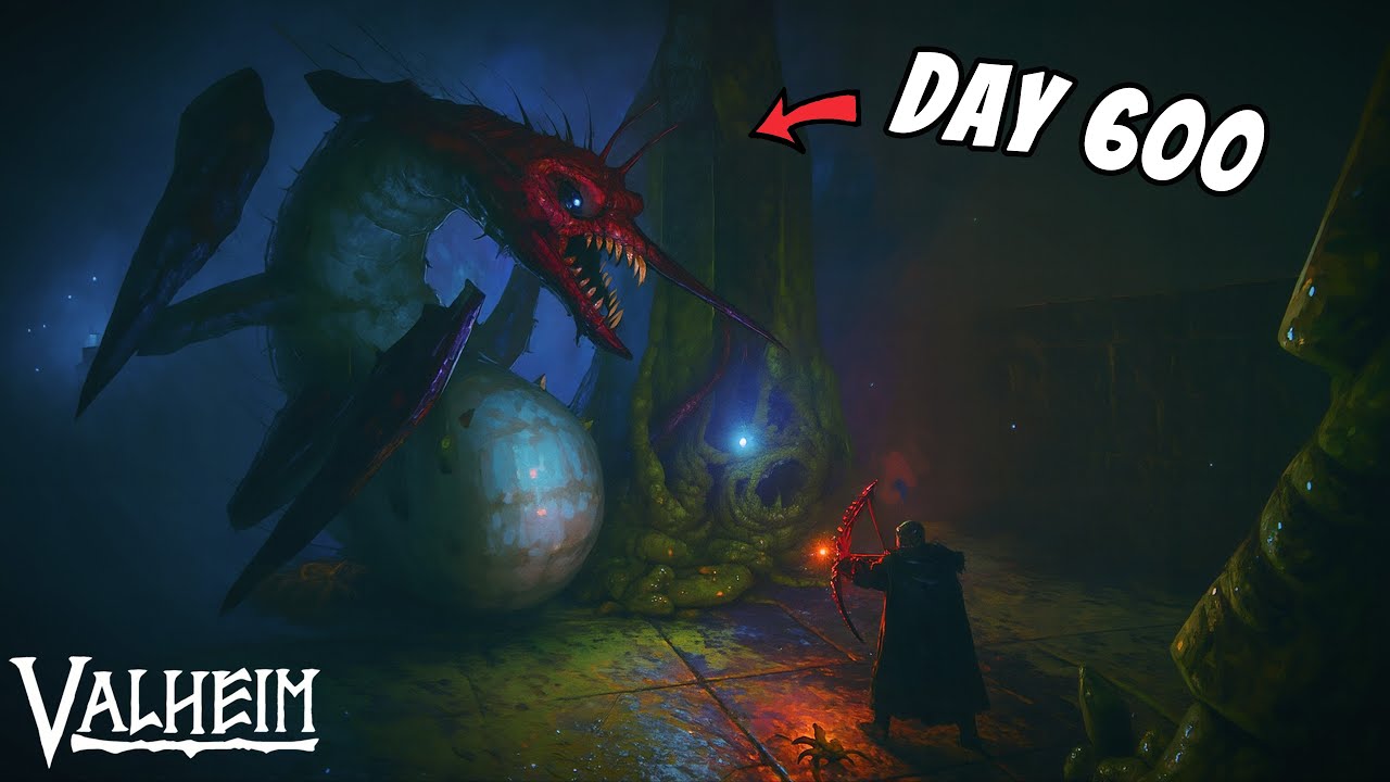 600 days of HARDCORE Valheim. With no map or portals...