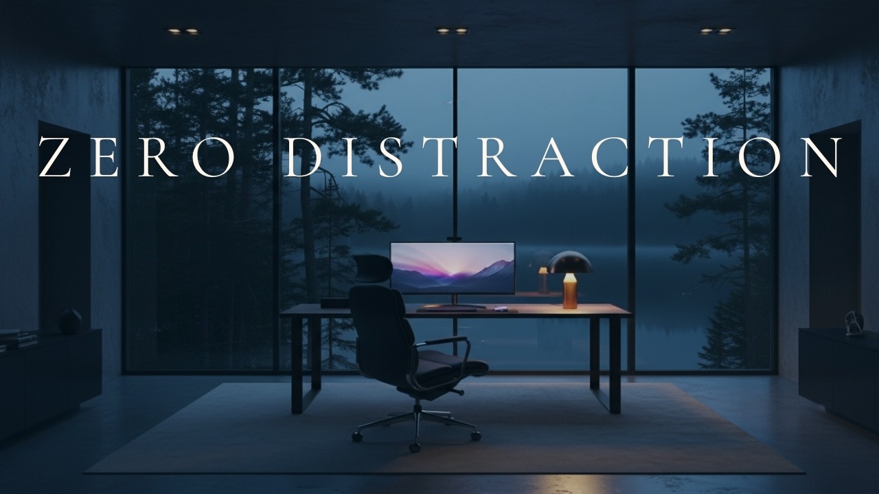 Calm Deep Focus Music to Focus Like a CEO | Mountain Office Ambiance Music