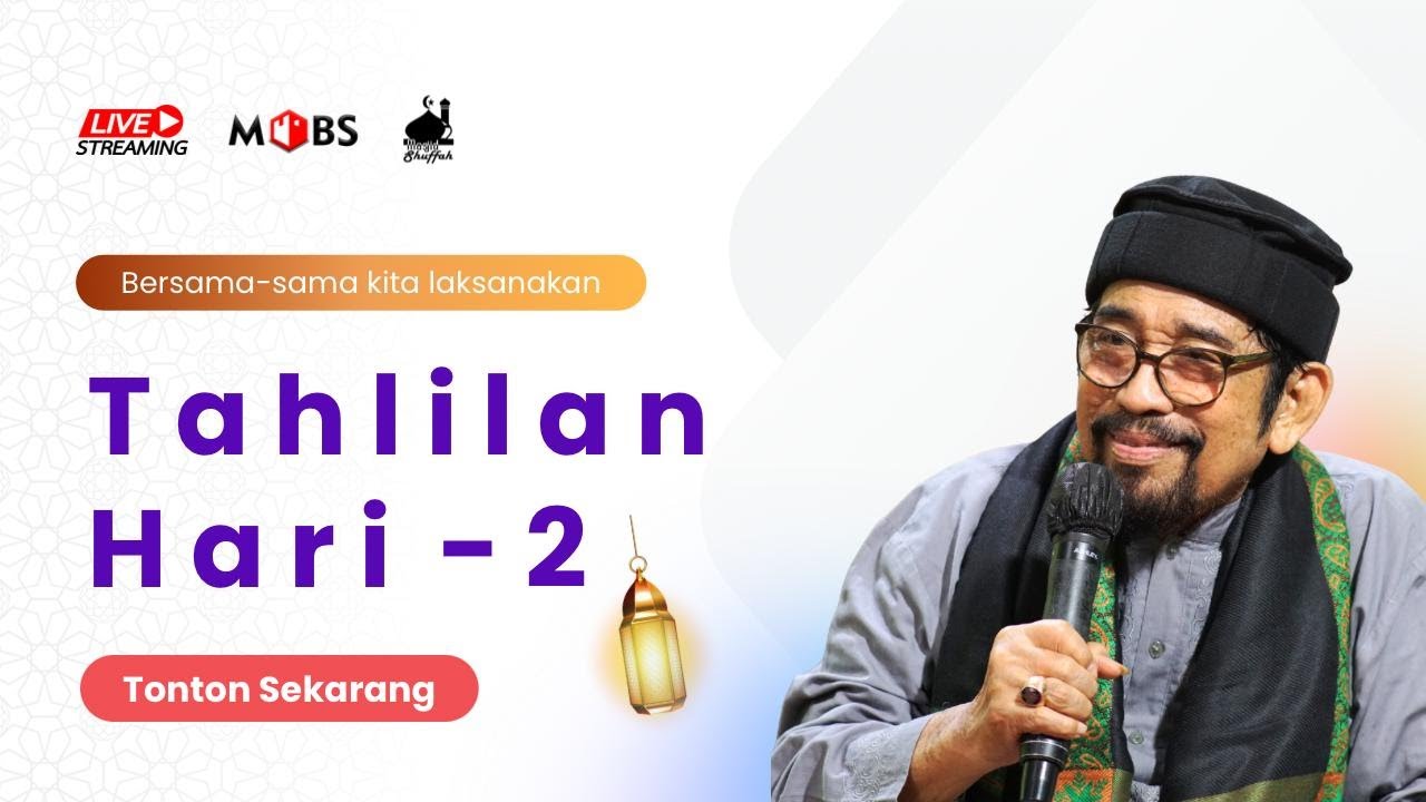 🔴LIVE TAHLILAN HARI KETIGA
